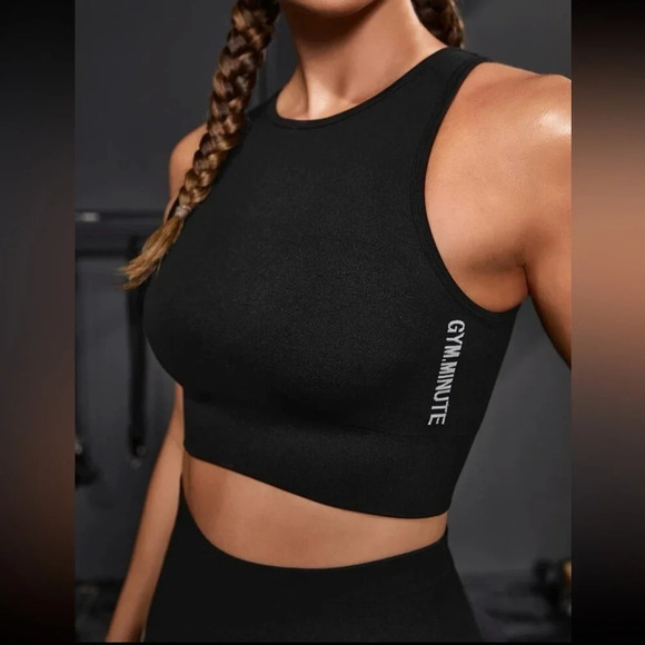 CROP Sports Tank Top - Picture 1 of 5